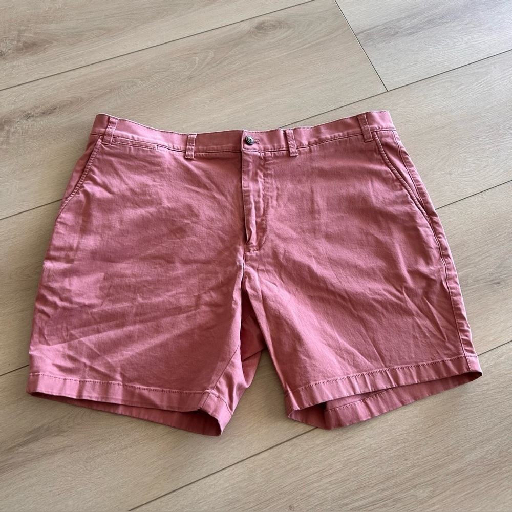 New Duck Head  Men’s Gold School 9” Faded Red Chino Short 40 New No Tags